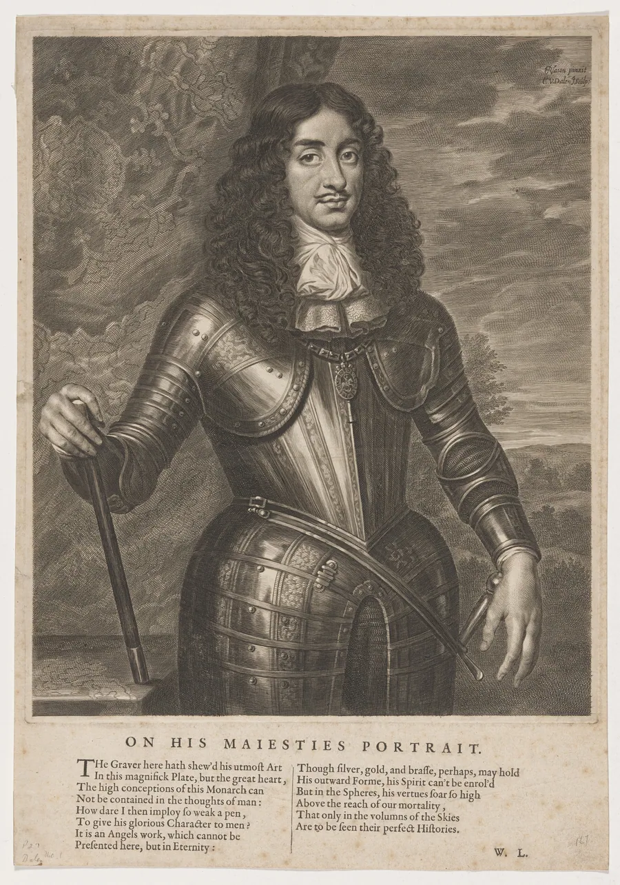 Charles II by Cornelis van Dalen I