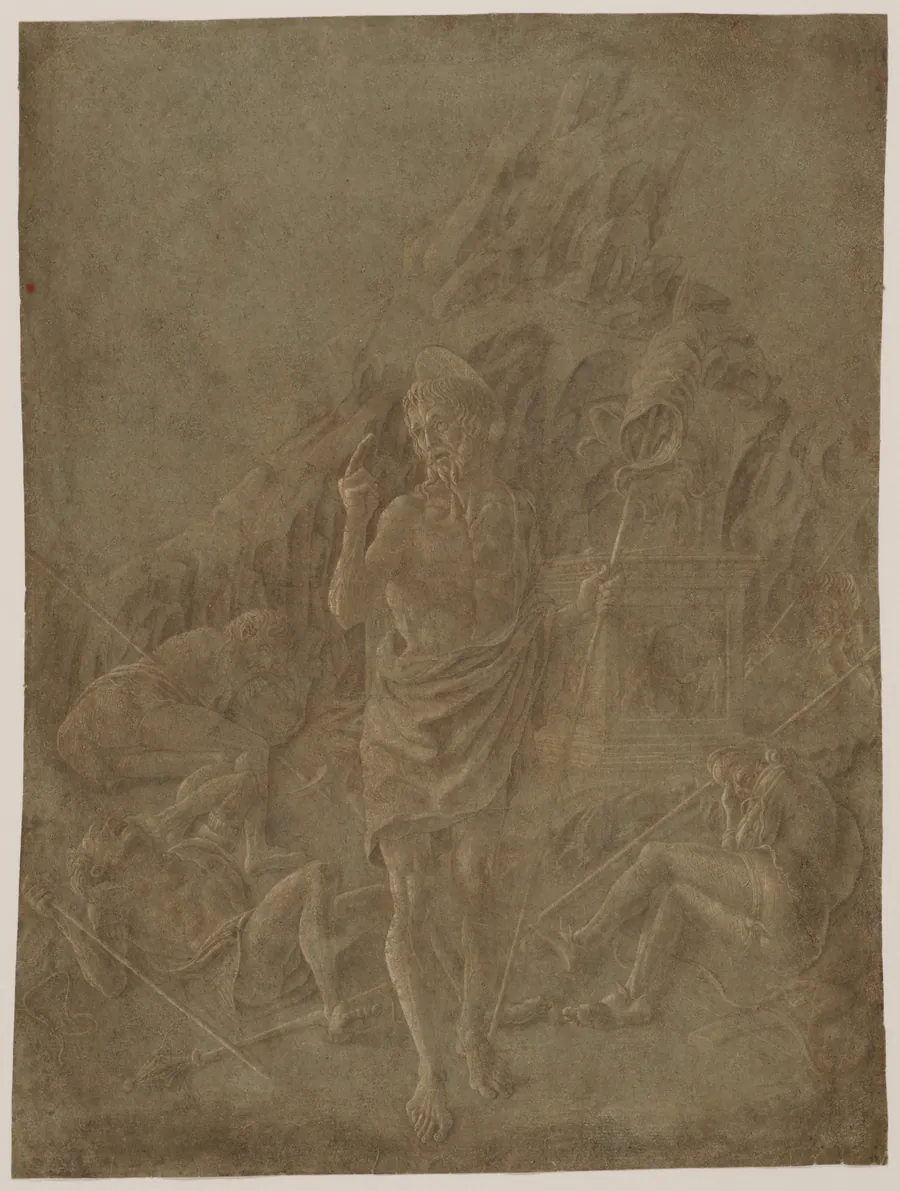 The Resurrection by Marco Zoppo (Marco Ruggeri known as Lo Zoppo)