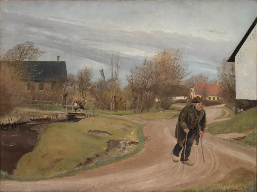 Forår i Hals by L.A. Ring