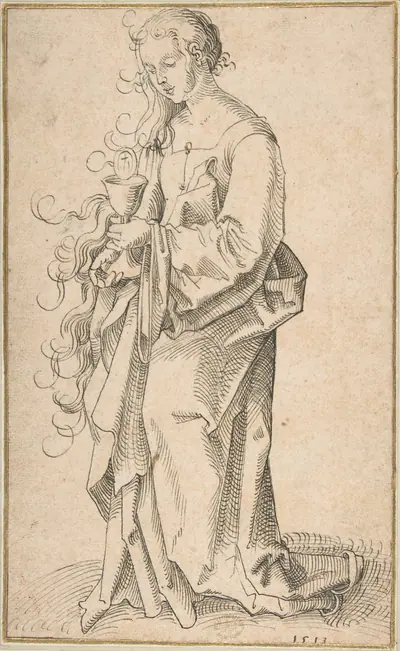 St. Barbara with a Chalice and Host