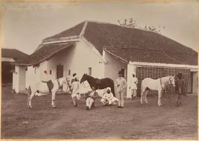 Captain Harris and Ruston, Jhansi