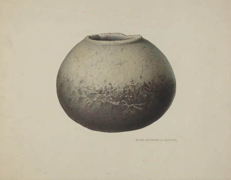 Stone Olla by Rose Campbell-Gerke
