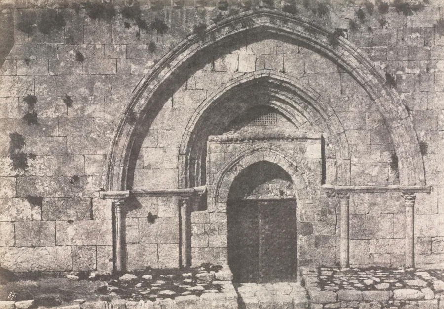 Tomb of the Virgin, Jerusalem by Auguste Salzmann