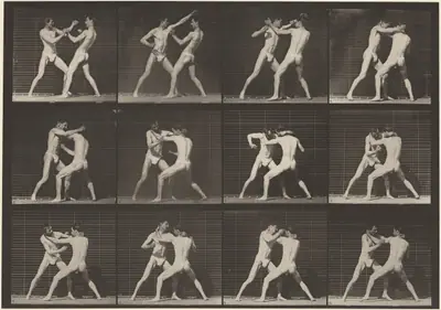 Plate Number 340. Boxing, open hand (shoes)