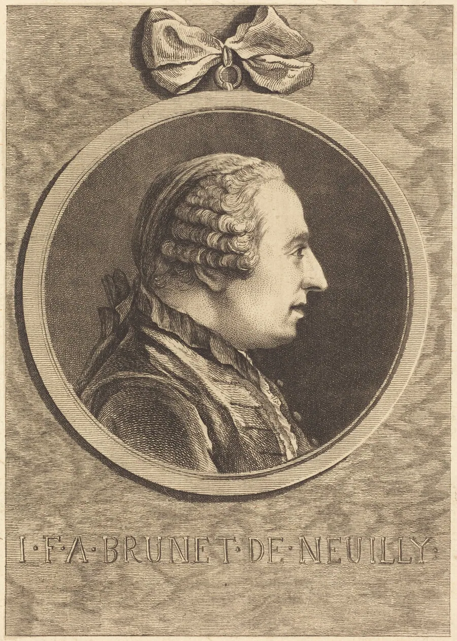 I.F.A. Brunet de Neuilly by Charles-Nicolas Cochin II