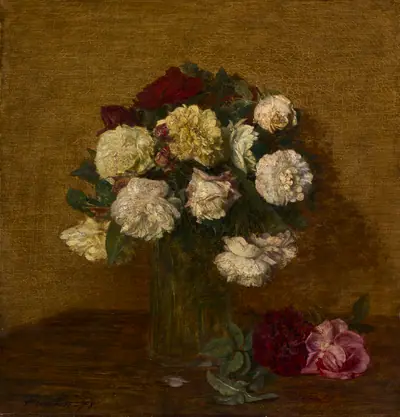 Roses in a Vase