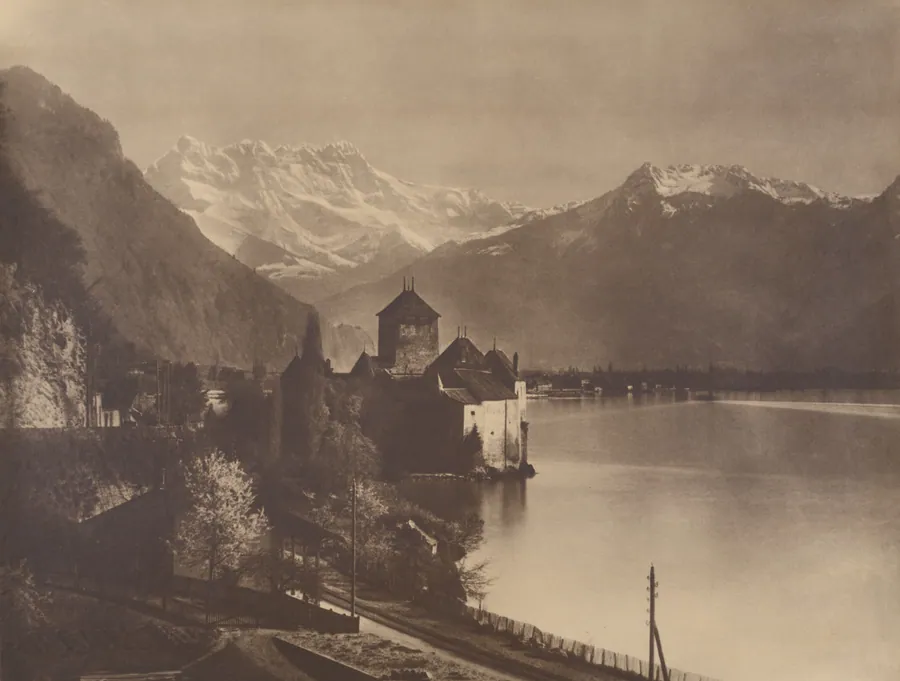 Château de Chillon by Adolphe Braun