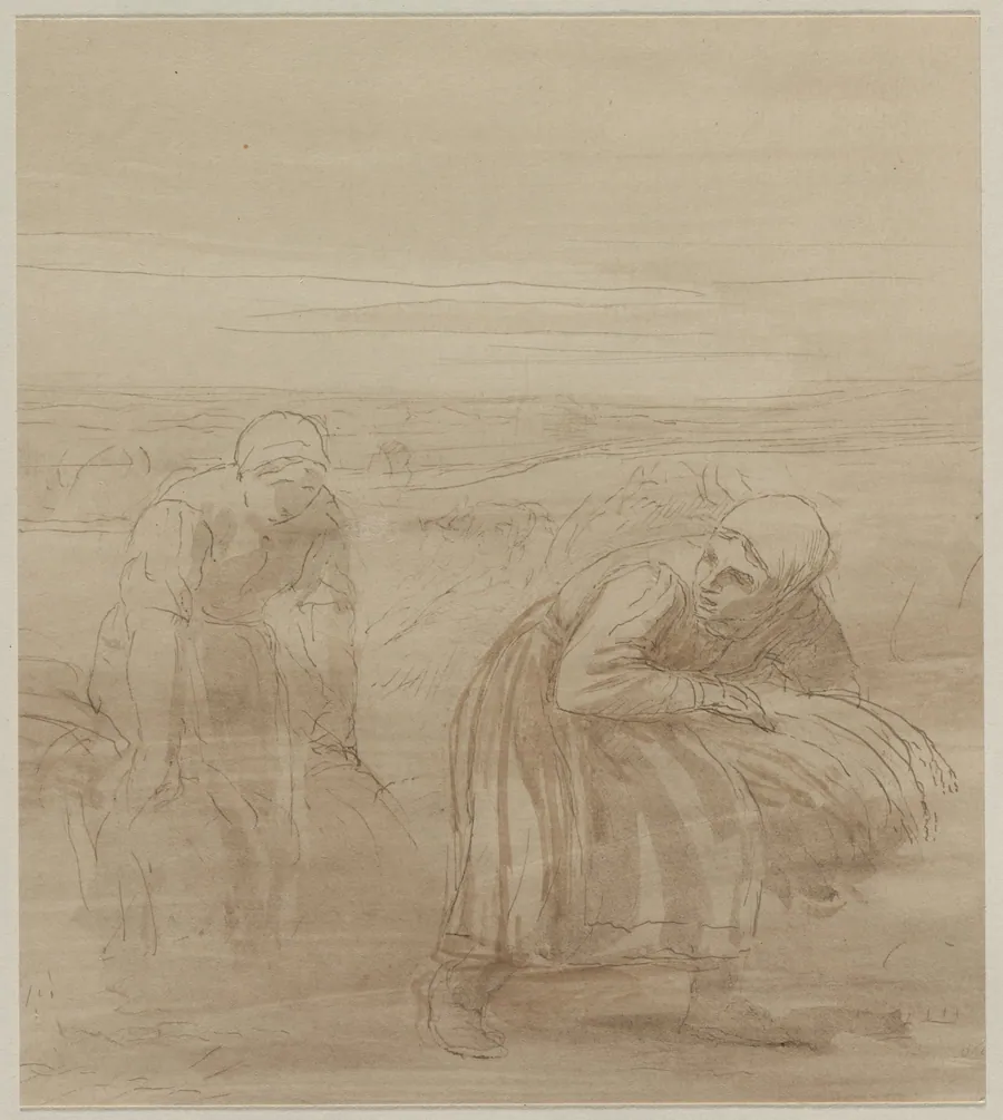 Les Glaneuses by Alphonse Legros