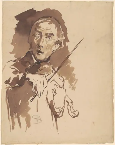 Study for "Toning the Bell"