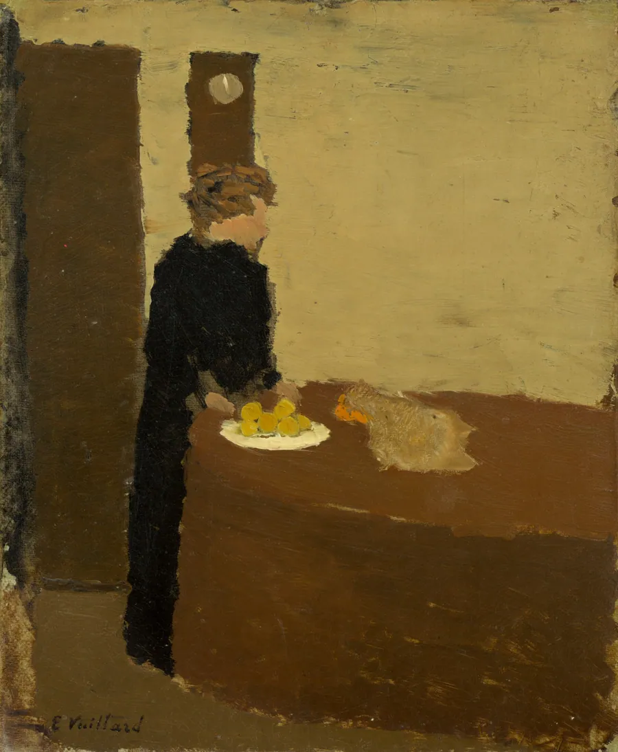 Woman in Black by Edouard Vuillard