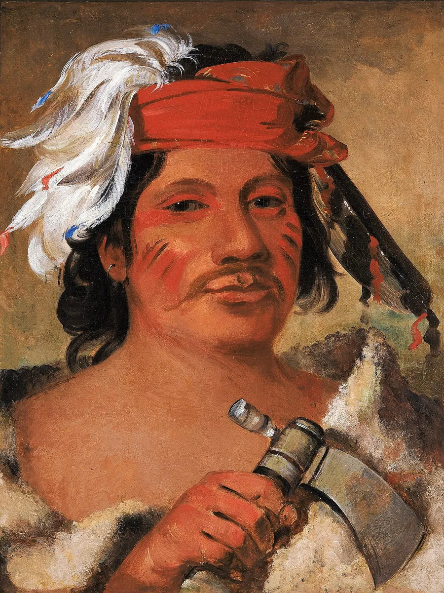 Seneca Steele, a Great Libertine by George Catlin, born Wilkes-Barre, PA 1796-died Jersey City, NJ 1872
