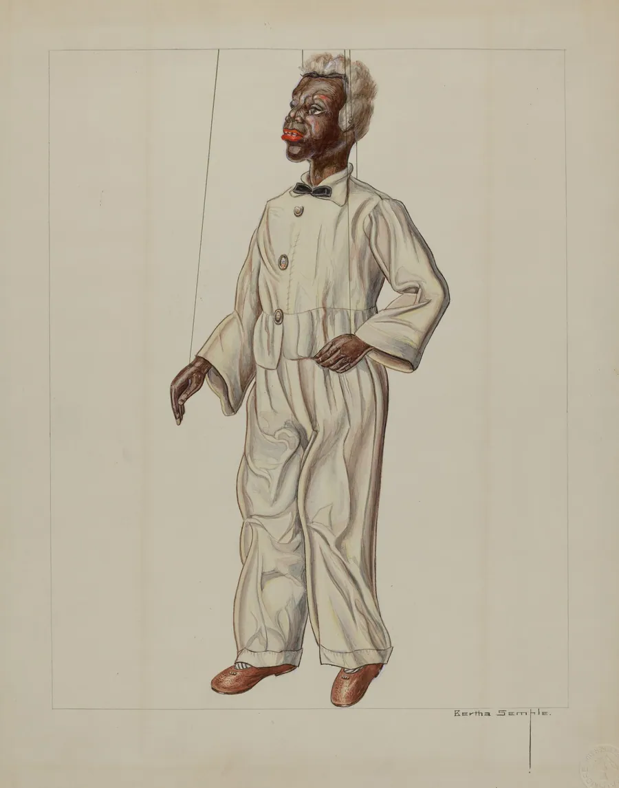 Puppet - "Uncle Tom" by Bertha Semple