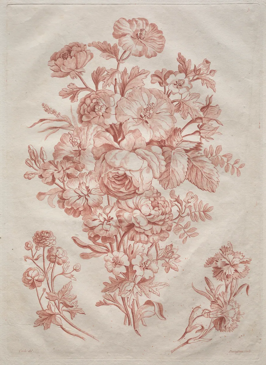 Spray of Flowers by Roubillac