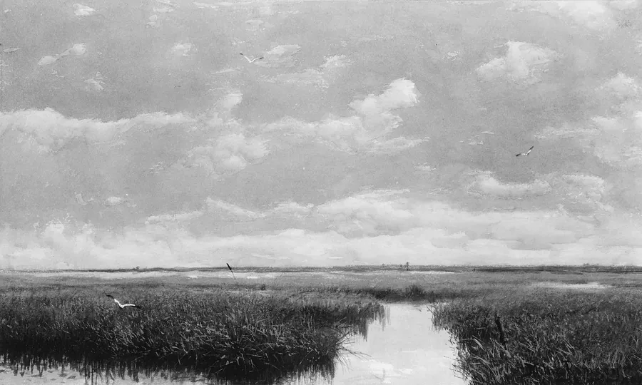 Marsh Grass by Milne Ramsey