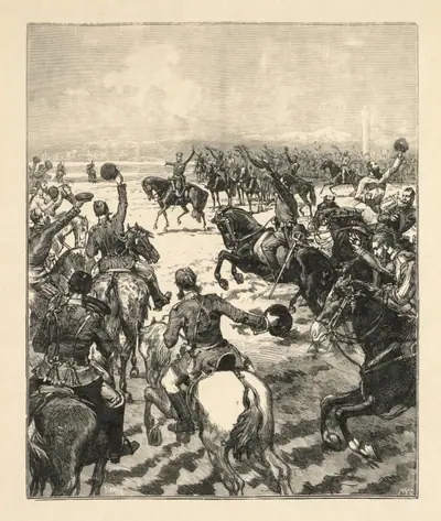 Napoleanic Battle Scene
