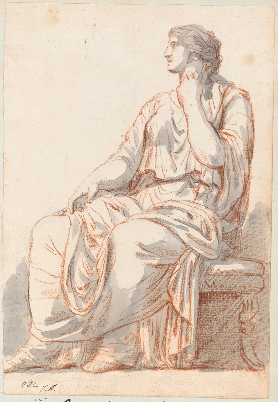 Faustine by Jacques-Louis David