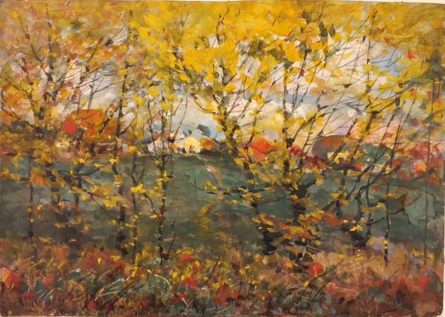 Royal Oak by William Henry Holmes, born Cadiz, OH 1846-died Royal Oak, MI 1933