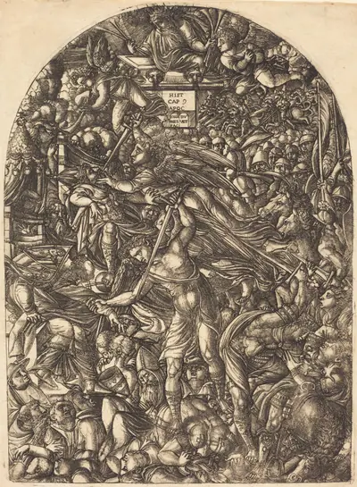 The Angel Sounding the Sixth Trumpet