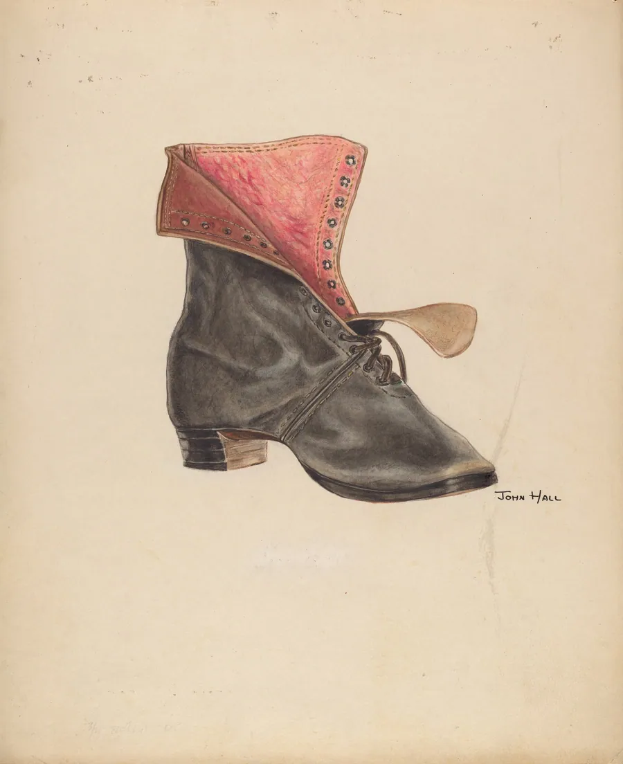 Woman's Shoe by John Hall