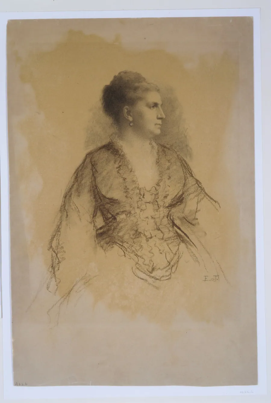 Portrait of a Woman by Eastman Johnson
