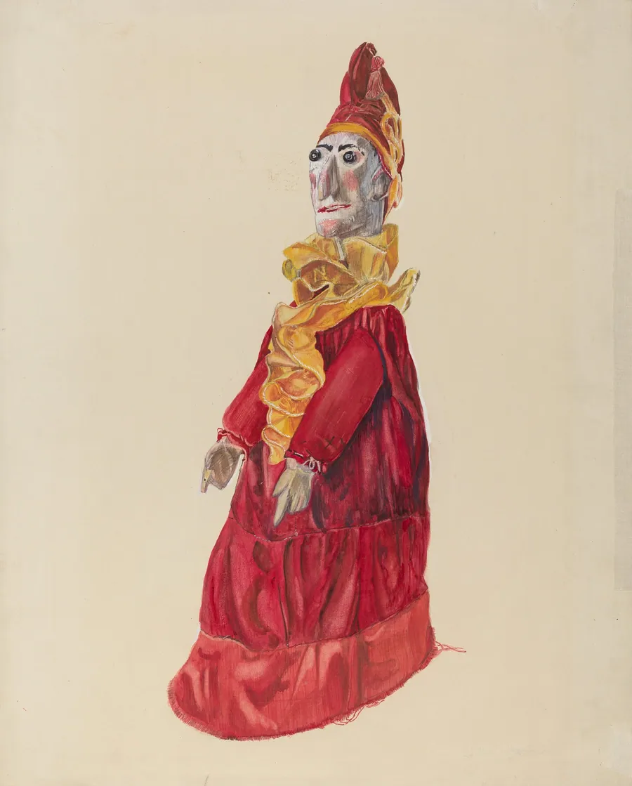 Punch as Clown by Lillian Stahl