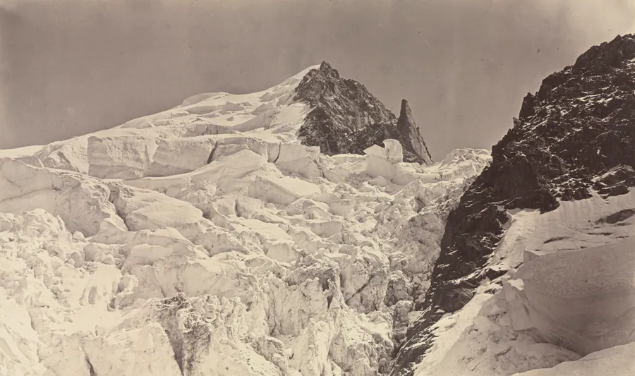 Mount Maudit, Savoy by Auguste-Rosalie Bisson