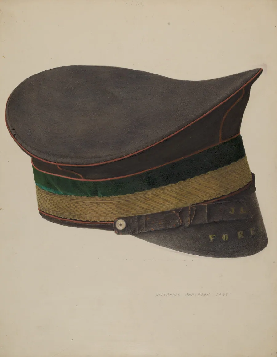 Volunteer Fireman's Cap by Alexander Anderson