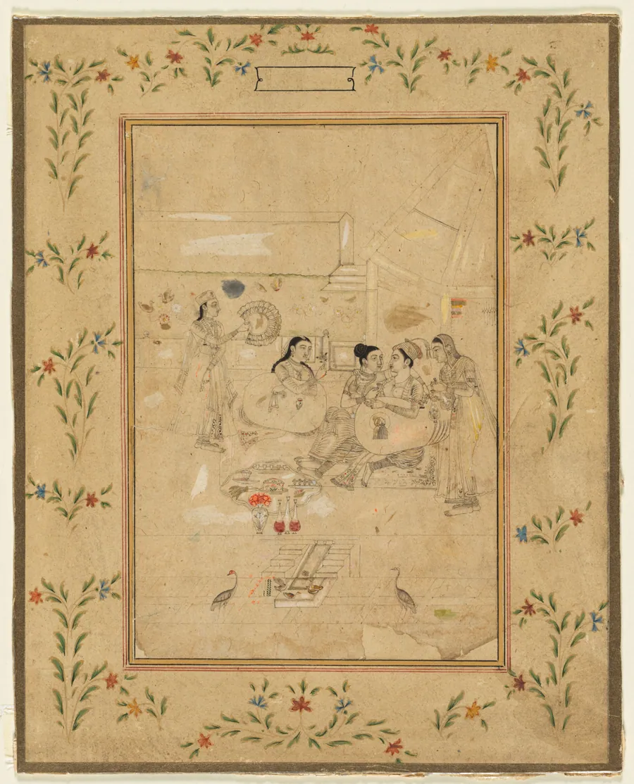 Women playing at cross-dressing