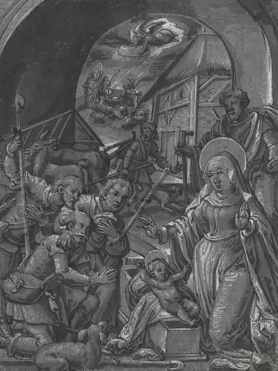 The Birth of Christ [verso]