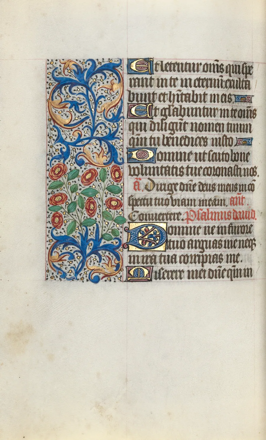 Book of Hours (Use of Rouen): fol. 111v by Master of the Geneva Latini