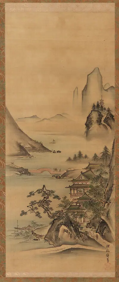Chinese landscape: summer