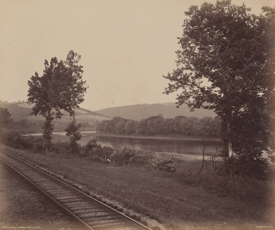 East View of Standing Stone by William H. Rau