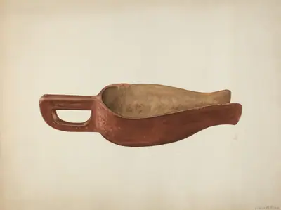 Wooden Meal Scoop