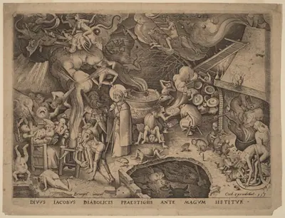 Saint James and the Magician Hermogenes