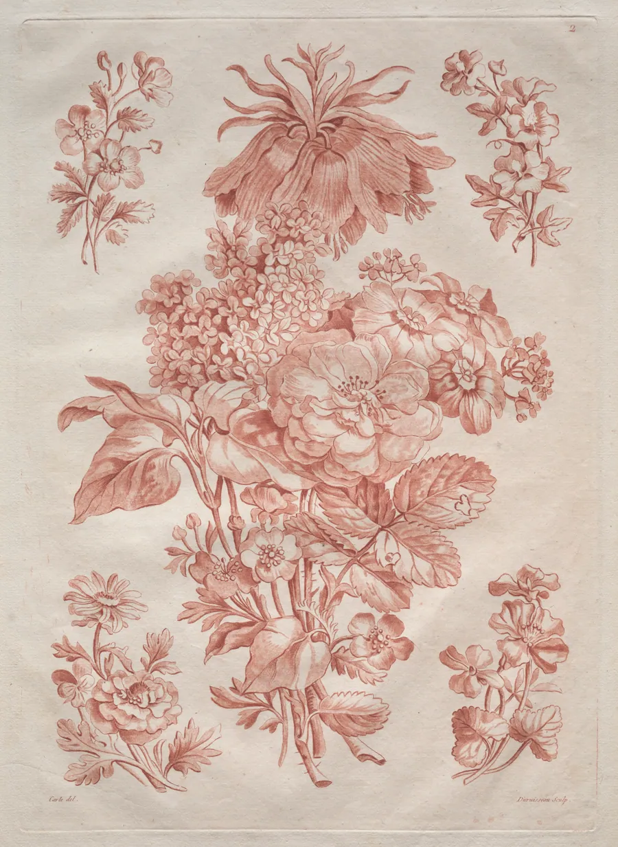 Spray of Flowers by L. F. Duruisseau