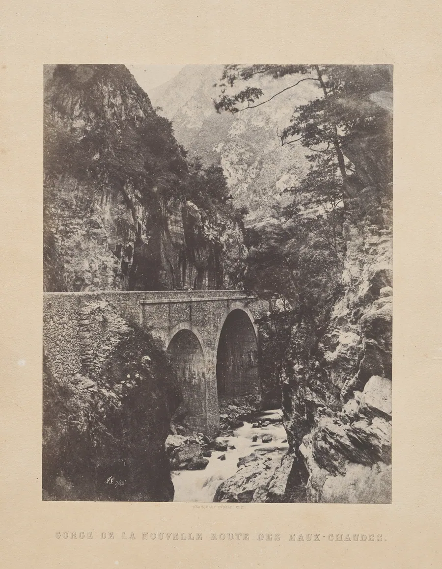 Gorge de la Nouvelle Route des Eaux-Chaudes by John Stewart