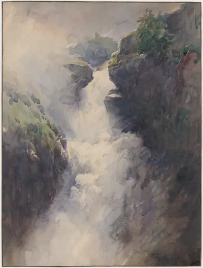 A Cascade in the Mountains