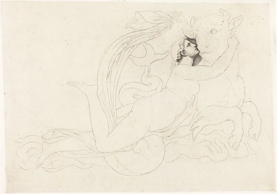 The Rape of Europa by Pierre Paul Prud'hon