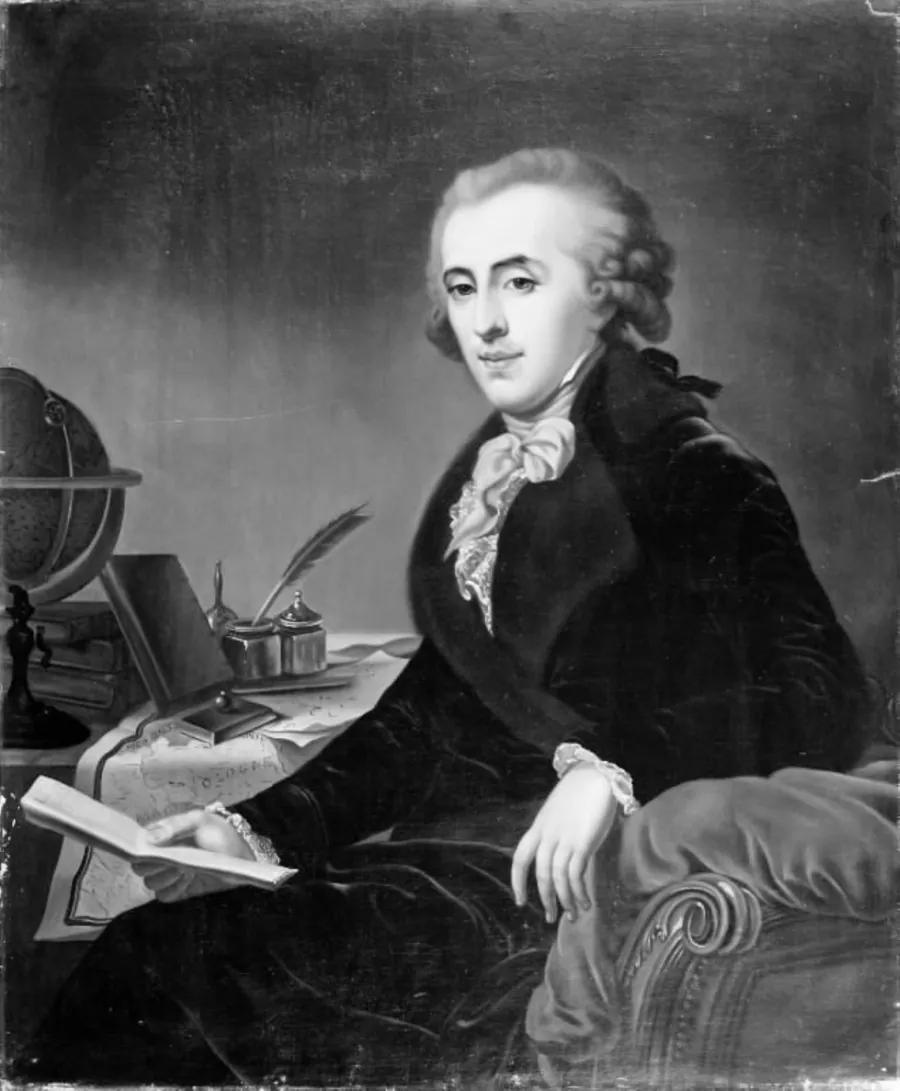 Fyrst Platon Alexandronic Zubov by Johann Baptist Lampi (I)