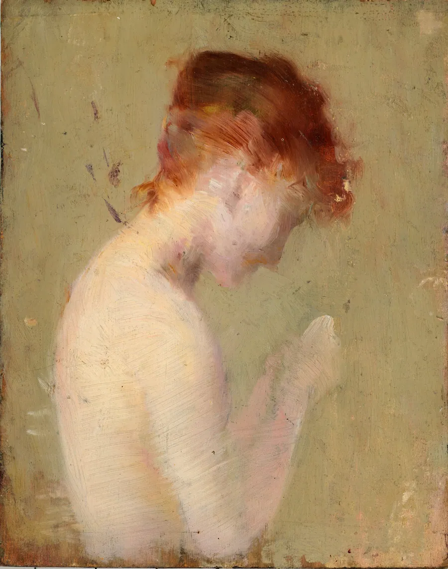 Untitled by Emile Auguste Carolus-Duran, French, born Lille, France 1838-died Paris, France 1917