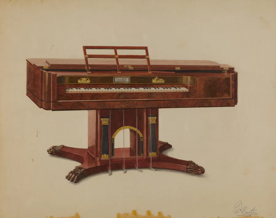 Piano Forte by Ferdinand Cartier
