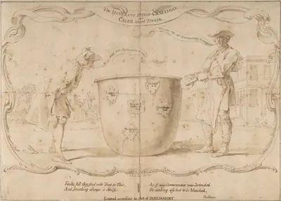 Design for an English Political Satire