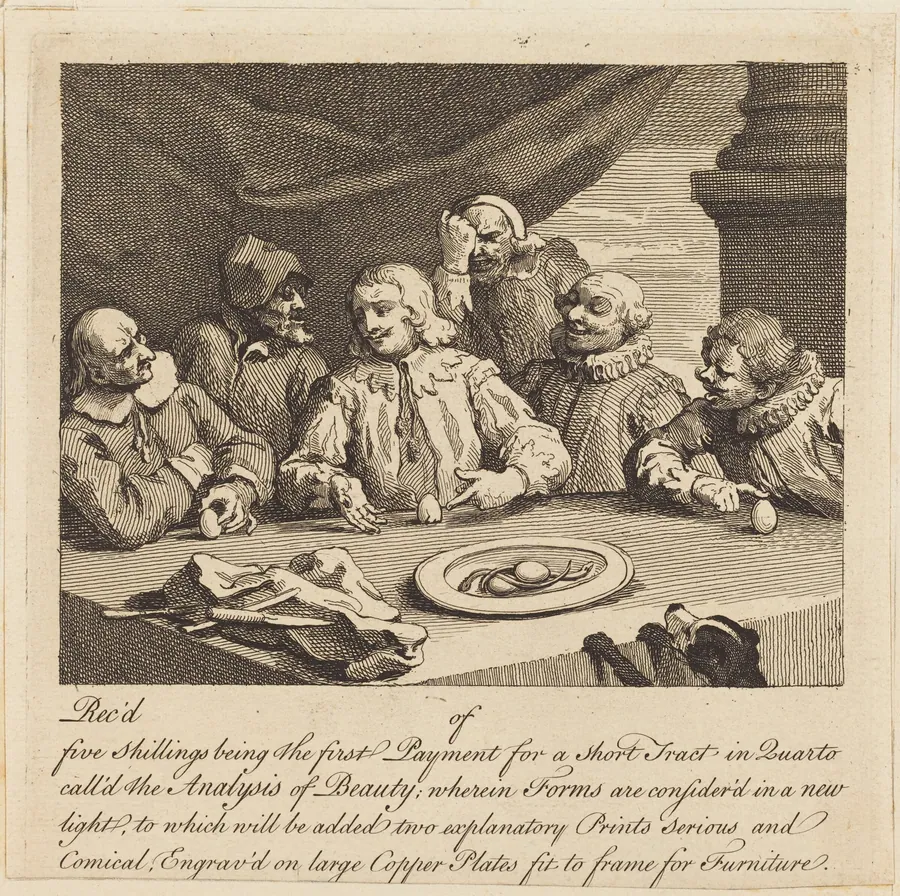 Columbus Breaking the Egg by William Hogarth