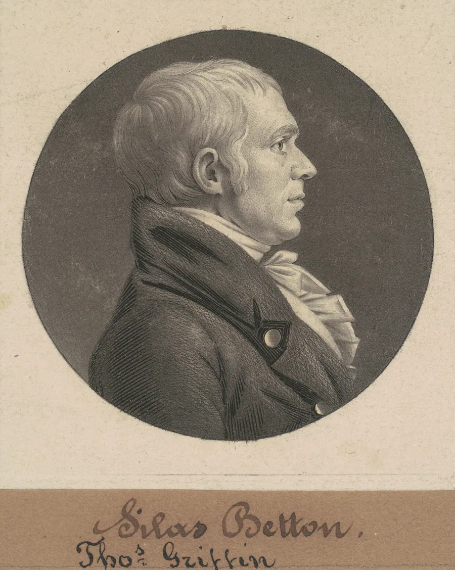 Silas Betton by Charles B. J. Févret de Saint-Mémin