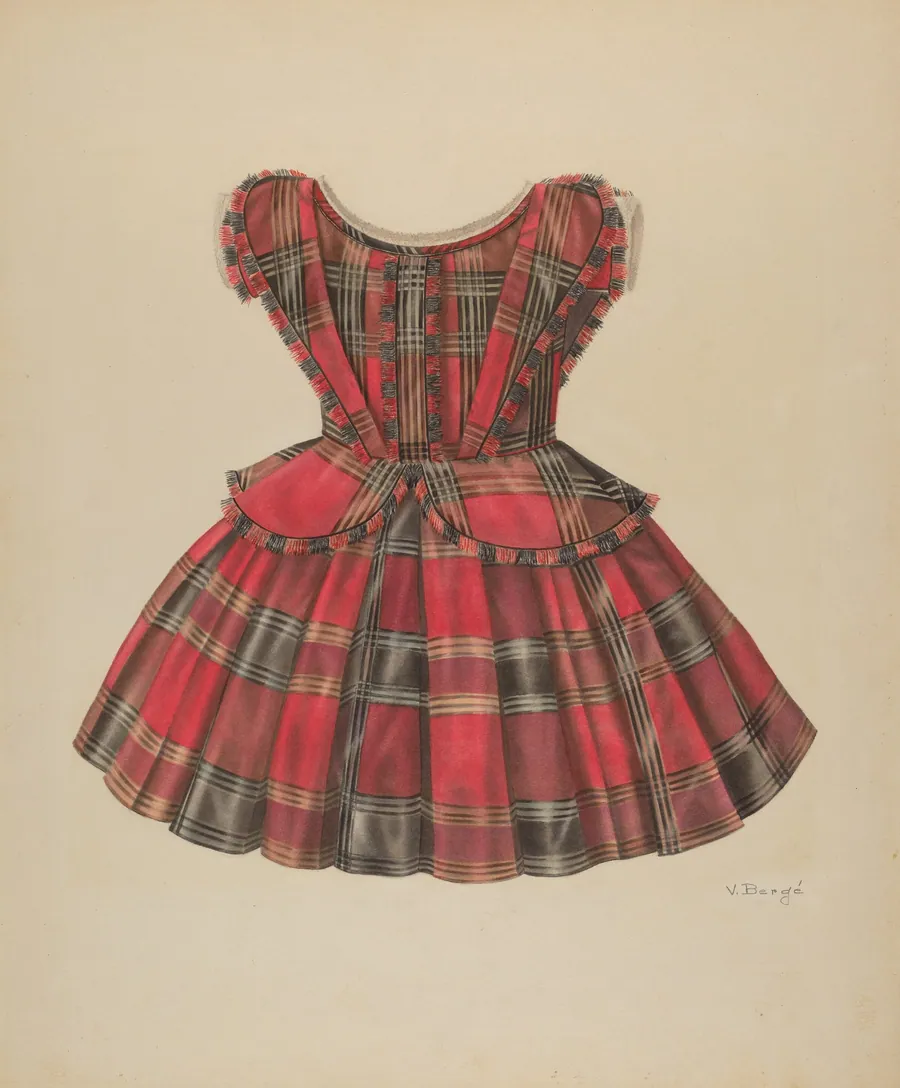 Girl's Dress by Virginia Berge
