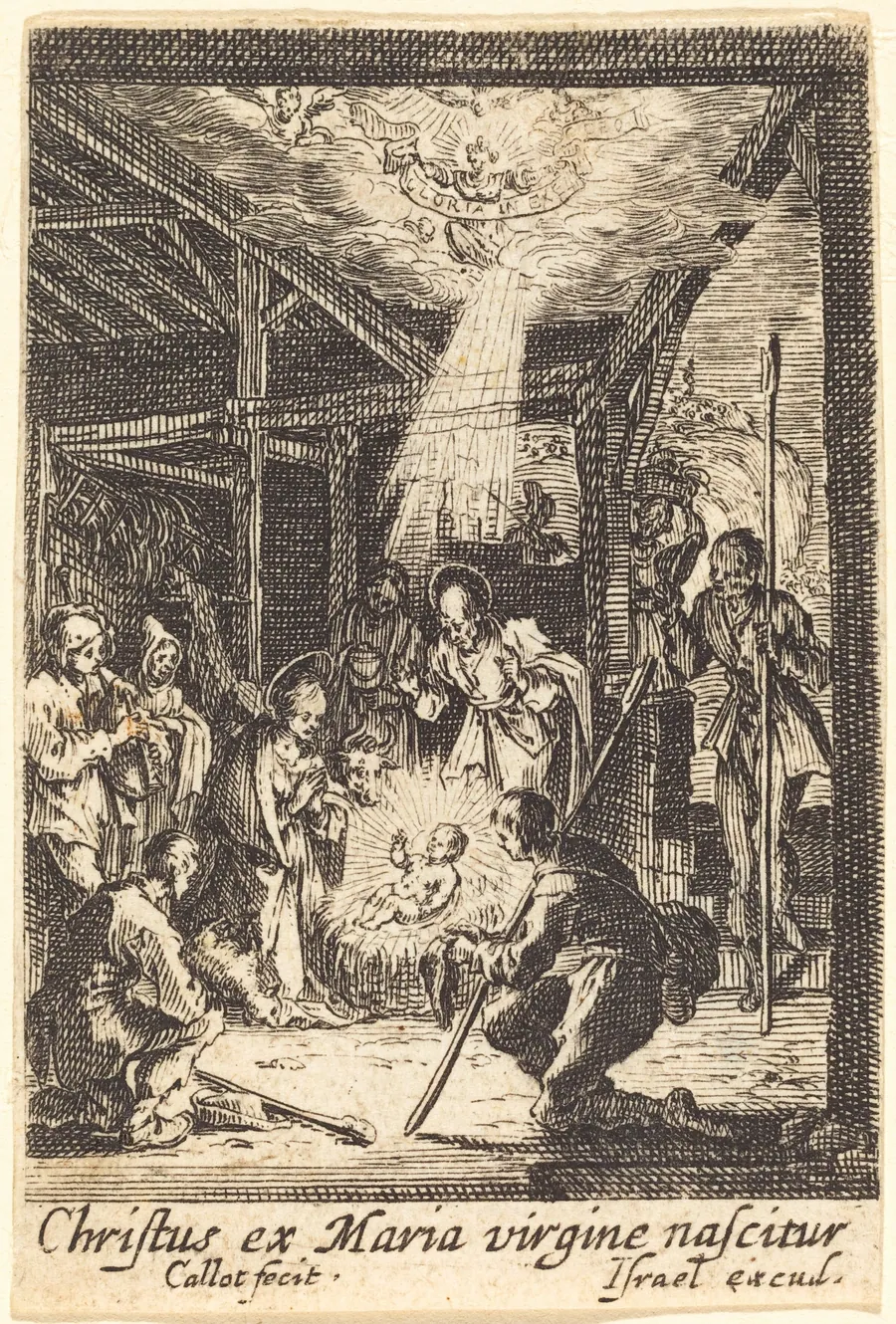 The Nativity by Jacques Callot