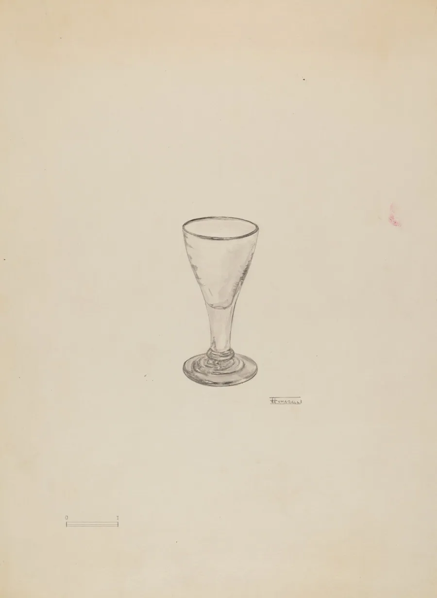 Cordial Glass by Frank Fumagalli
