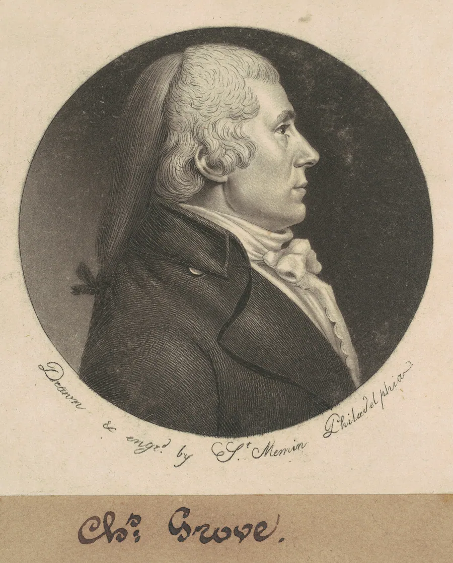 Charles Grove by Charles B. J. Févret de Saint-Mémin