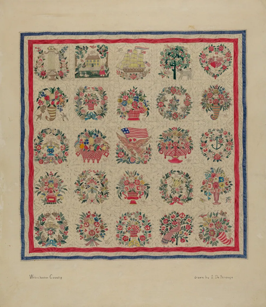 Friendship Quilt by Isabelle De Strange