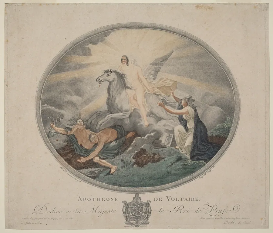 Apothéose de Voltaire (The Apotheosis of Voltaire) by Pierre-François Legrand